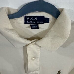 Ralph Lauren Polo Shirt in Cream